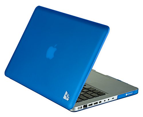 Gecko Macbook Pro 13" Clip On Case - Blau - trendige Farben / perfekter Schutz in der Farbe blau/ blue geeignet für MacBook Pro 13,3" (Typ A1278)