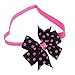 MESFOOD Headband,10PC Babys Headband Hairband Elastic Wave Point Bowknot Photography