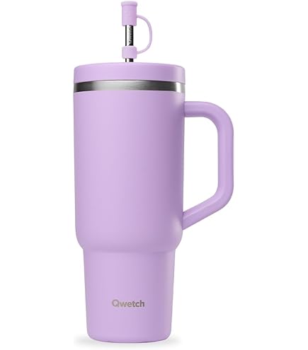 Qwetch Travel mug 300 ml Flora Rose - 3700735960842 - Puériculture & Eveil bébé