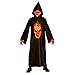 Produktbild Widmann 00336 - Kinderkostüm Skelett Meister, Robe mit Kapuze, Gröe 128, schwarz