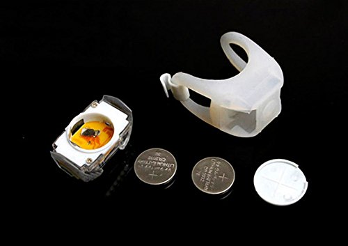 Hochwertiges LED Fahrradlichter Set – Signallichter – überall einsetzbar, rot und schwarz – VERBESSERTE VERSION – wasserdicht – aus Silikon - 3