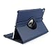 Produktbild elecfan iPad Mini 3 Hülle, 360 Grad Rotierende PU Leder Schutzhülle Tasche Wasserdicht Case Smart Cover mit Ständer Multi Winkel Schutzhülle für iPad Mini 1/2/3