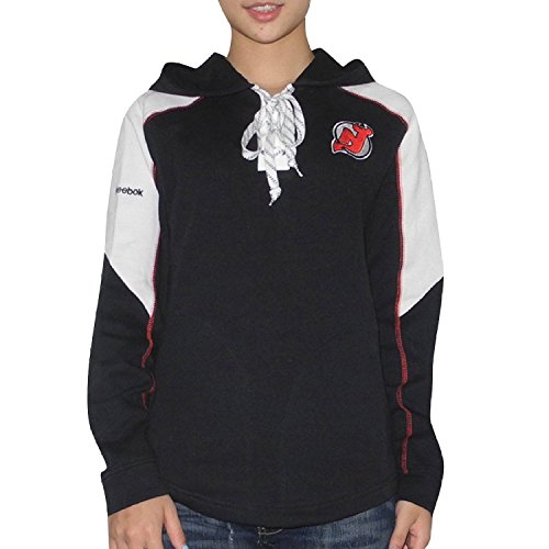 NHL New Jersey Devils Womens Hockey Jersey with Embroidered Logo 2XL Black