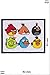 Produktbild Patch - Angry Bird - 6 Birds - Game - Game - Angry Bird - Aufnäher - zum aufbügeln - Iron On
