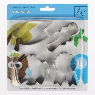 Autumn Carpenter Designs Cutie Fondant Cutter Set - Graduation