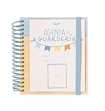escuela infantil chiquitin COMPAÑERA IDEAL: Día por página, cada una tiene un campo para que le pongáis la fecha vosotros. Comentarios, observaciones, autorización de recogida, notas, 2 páginas de etiquetas y una funda de plástico.