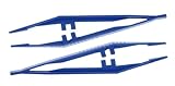 Sterile Tweezers (Blue Pack of 100 Original Tiga-Med Quality Professional