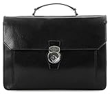 Anzahl Hauptfächer: 1 The Bridge Montecristo Aktentasche Leder 37 cm Laptopfach
