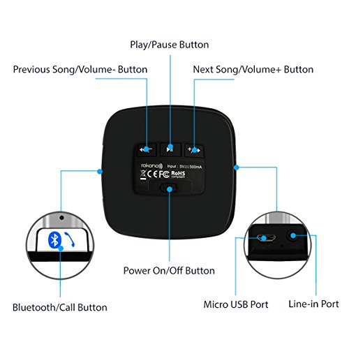 Pequeño Altavoz Bluetooth compacto plateado - Altavoces Portátiles