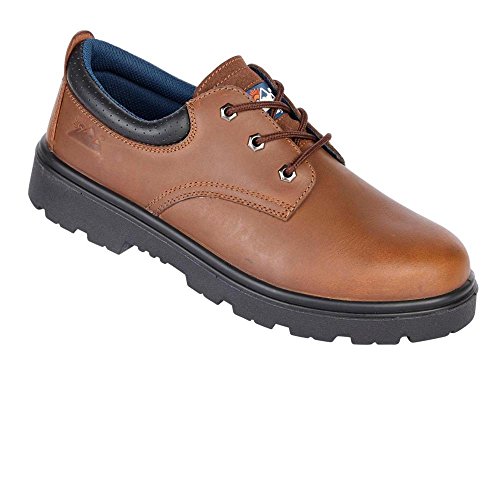Toesavers - 3Â oeillet - Chaussures de sécurité - Mixte - Marron - Taille: 11 UK