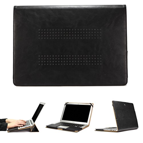 Original Urcover® Jison Mac-Book Tasche für Ihr 13 Zoll Macbook Air Retina Etui Schutz Hülle Tasche Aktentasche Case Cover Sleeve[DEUTSCHER FACHHANDEL] schwarz