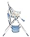 MCC Foldable Blue Baby High Chair feeding Highchair With Extra Tray