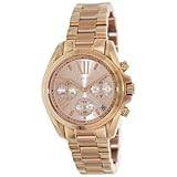 Michael Kor Damen-Armbanduhr “Bradshaw“ aus Edelstahl, Rotgold, MK5799