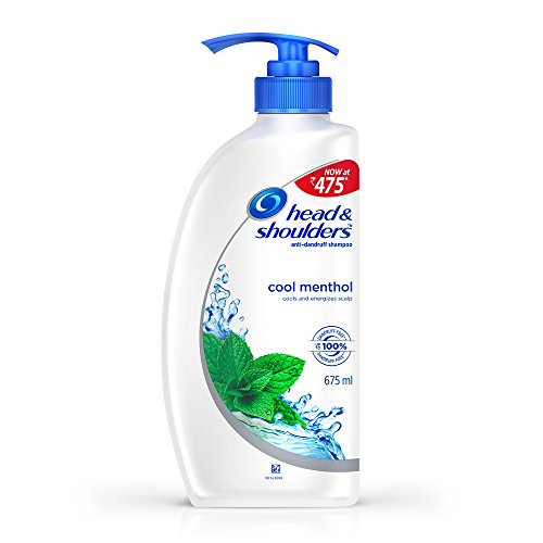 Head and Shoulders Shampoo, Cool Menthol, 675ml RS.356 (25.00% Off) - Amazon