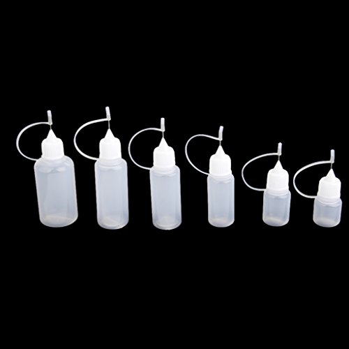 Generic 10 Stk. Nadelspitze Leere Plastik Squeezable Tropfflasche Flüssigkeitsspeicher – 30 Ml - 7
