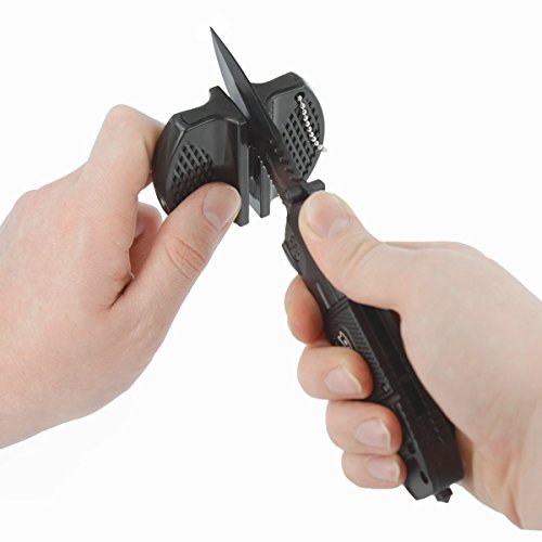 Walther Kompakter Messerschärfer mit zwei Schärfe-Graden für Grob- und Feinschliff - 2