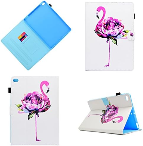 LMAZWUFULM Case for Apple iPad 2017 / iPad Air / iPad Air 2 (9,7 Inch) PU Leather Ultra-thin Magnetic Closure Folding Leather Case Elegant Flamingo Pattern of Auto Sleep / Wake Funktion Bookstyle with Stent Function Holster Leather Case Flip Cover for Apple iPad / iPad Air / Air 2 Tablet PC Pattern 5