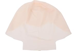 Happyyami Gorro Calvo De LáTex para Disfraz, Accesorios De Maquillaje para Cosplay, Peluca Calva para Halloween, Gorra EláStica Y CóModa para Fiestas Y Eventos (TamañO L)