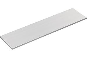 AYWFEY 1 Pcs Square Aluminum Flat Bar, 1/4'' Thickness x 3'' Width x 12'' Length, 6061 General Purpose Aluminum Bar Stock, T6511 Solid New MLL Stock, for Crafting lndustry, Covered with Protective Film