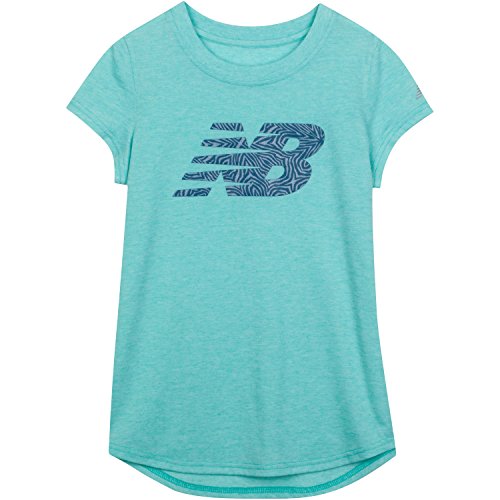 Preisvergleich Produktbild New Balance kleine Mädchen' Short Sleeve Graphic T-Stücke, Wassermann, 5.