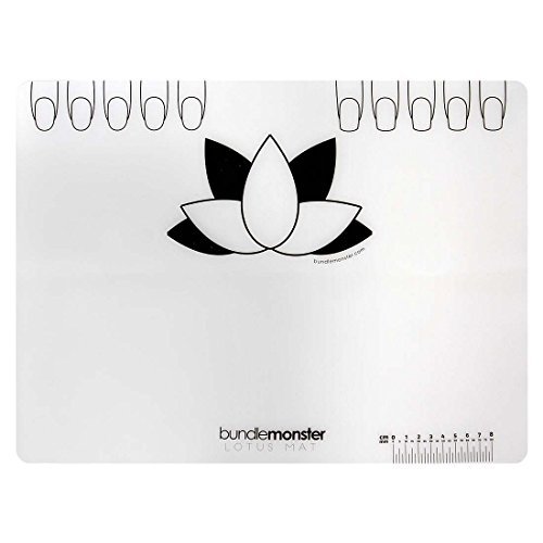 BMC Roll Up Silicone Nail Art Decal Maker Manicure Workspace Sheet - Lotus Mat