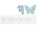 Produktbild Städter Dekor- Matte Schmetterling Backform, Silikon/Kautschuk, weiß, 39.5 x 8 x 30 cm