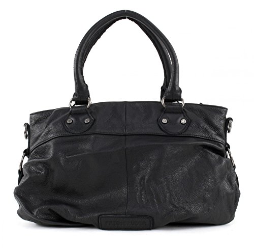 Preisvergleich Produktbild FredsBruder Damentasche, Leder Reunion black