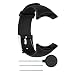 Produktbild JAGENIE Silikon-Armband für Suunto Quest M1 M2 M4 M5 M Serie Armbanduhr weiblich S, Schwarz, Band Wide: 1.6cm / Band Length: 11cm; 8cm
