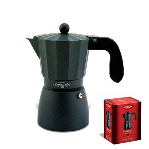 Cafetera Oroley Touareg Negra 9 Tazas