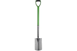 Unibos | Heavy Duty Garden Border Spade - Garden Tools Outdoor Digging Gardening Accessories, Hand Spade With Durable Plastic D-Handle, Gardening Tools (Border Spade)