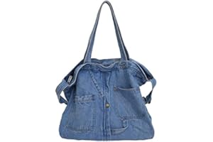 KVSERT Nuevo bolso de mensajero de hombro rojo neto bolso de compras portátil casual bolso de lona bolso femenino azul marino