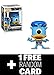 Produktbild FunkoPOP Kingdom Hearts 3: Donald(Monsters Inc) + 1 Random Video Game Trading Card
