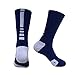 Price comparison product image LLCP Sports Socks, Medium Tube Men And Women Basketball Quick Dry Socks Cotton Suction Sweat Breathable Socks 3PCS,G