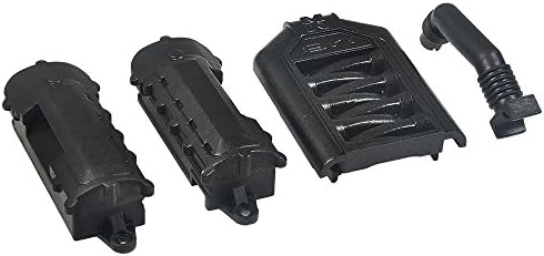 AXspeed Engine Cylinder Head Valve Cover for 1/10 RC Jeep Wrangler TRX-4 Cars