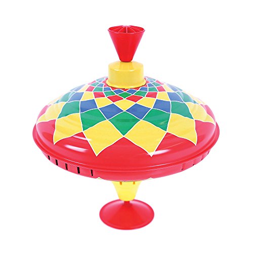 Bigjigs Toys Tin Humming Top - Traditional Toys