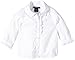 Gant Baby-Girls 731589 E.Girl Solid Oxford Frill Blouse, White, 3 Years (Manufacturer Size: 98/36 Months)