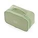 Produktbild MinegRong Storage Pauschalreisen doppelte wasserdichte Unterwäsche Aufbewahrungstasche Bh Finishing Tasche günstig Tourismus und Familie Kleidung Lagerung, Matcha green