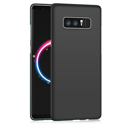 EasyULT Funda Samsung Note 8  PC Carcasa Funda Samsung Note 8 Ultra-Delgado   Ligera  Anti-rasgu  os Estuche Case Cover para Samsung Note 8 Lite-Negro