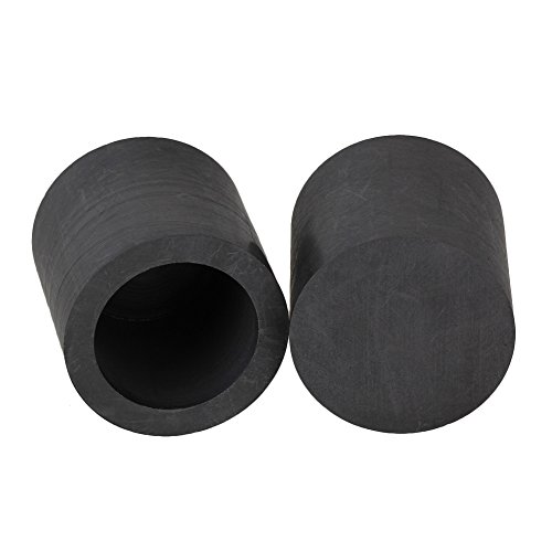 BQLZR 30 x 30mm High Purity Industriegraphittiegel fuer Gold Silber Scrap Casting mit Konservierungsschlagfestigkeit eine gute thermische Stabilitaet - 3