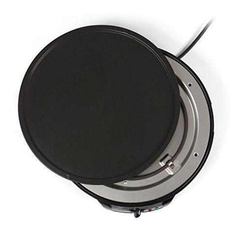 Eculina Crêpes Maker 30 cm inkl. Teigverteiler & Crêpeswender aus Holz – Crêpespfanne ist GS-geprüft - 4