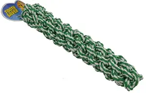 Amazing Pet Products Retriever Rope Dog Toy, 12.5-Inch, Green
