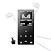 Produktbild MP3-Player, Elinker 8GB Metall MP3 MP4 Player mit Berührungstasten, 1,8 Zoll Anzeige, Musik Player, 80 Stunden Wiedergabe, FM Radio, Video, E-Book Unterstützen Erweiterbar bis zu 128 GB (schwarz)