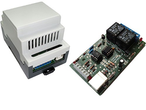 Preisvergleich Produktbild USB Relais Bausatz inkl. Hutschienengehäuse