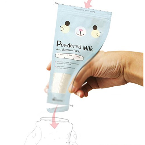 Baby Convenient Food Storage Toddler Milk powder Carry-out Bag 20*10cm Set of 30