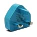Produktbild Gadget Giant® - Huawei P10 Plus Premium Ladeadapter Netzladegerät 3-poligem Stecker - CE-/RoHS-geprüft - kompatibel mit allen USB-Kabeln - Farbe Blau / Blue