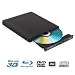 Produktbild Externe 4k 3D Blu Ray DVD Laufwerk Brenner USB 3.0 Tragbare Ultra Slim BD/CD/DVD RW Player Disc für Windows 10 7/8 / Vista/XP/Mac OS Linux, PC