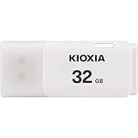KIOXIA 32GB TransMemory U202 USB 2.0 Flash Drive, White