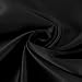 Deconovo Solid Curtain Ring Top Curtain Thermal Insulated Blackout Curtain for Bedroom 140x180 cm Black 1 Panel