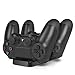 Ps4 Charging Station Dual Usb Charger Dock Station Cradle Stand Base For Sony Playstation 4 Ps4 Dual Shock Wireless Controller With Usb Cable RS.2199.00