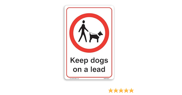 keep dogs on lead